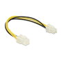 DeLOCK 84954 Cable de alimentación interna P4 de 4 pines a P4 de 4 pines, 30 cm