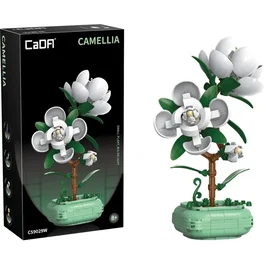 CADA Artist Set de construcción Planta de camelia 301 piezas AACVL40198 para mayores de 8 años