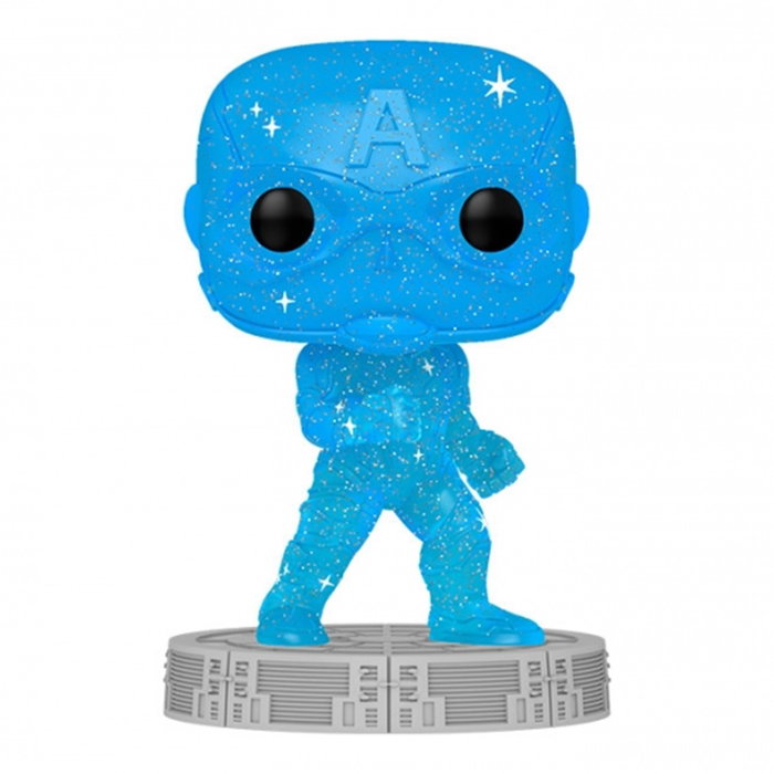Funko Pop Marvel Infinity Saga Capitán América Figura de Vinilo 9 cm