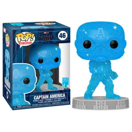Funko Pop Marvel Infinity Saga Capitán América Figura de Vinilo 9 cm