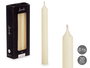 Acorde Set 8 Cirios Crema 20 cm 8 Horas (Set de 12)