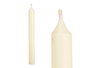 Acorde Set 8 Cirios Crema 20 cm 8 Horas (Set de 12)