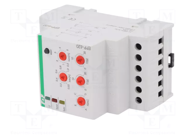 F&F EPP-620 Relé de monitorización de corriente 230VAC