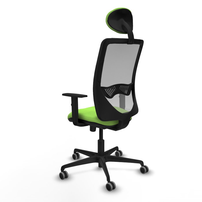 PIQUERAS Y CRESPO Silla de oficina Zulema con mecanismo Sincro, Tela Pistacho y Malla Gris PIQUERAS Y CRESPO Silla de oficina Zulema con mecanismo Sincro, Tela Pistacho y Malla Gris
