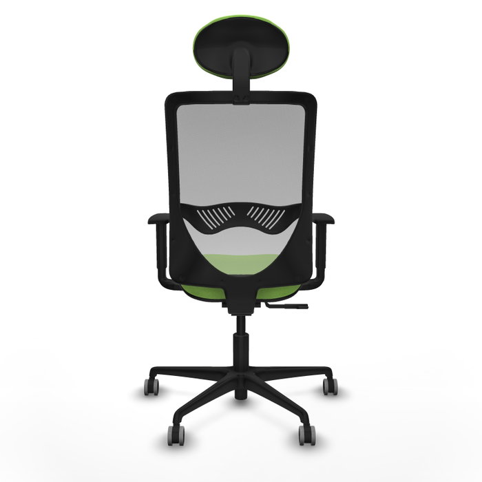 PIQUERAS Y CRESPO Silla de oficina Zulema con mecanismo Sincro, Tela Pistacho y Malla Gris PIQUERAS Y CRESPO Silla de oficina Zulema con mecanismo Sincro, Tela Pistacho y Malla Gris