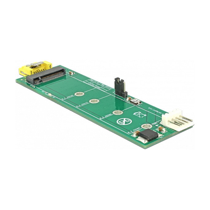 DeLOCK 63917 Convertidor de SATA de 8 pines a ranura M.2 Key B