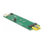 DeLOCK 63917 Convertidor de SATA de 8 pines a ranura M.2 Key B