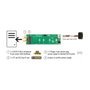 DeLOCK 63917 Convertidor de SATA de 8 pines a ranura M.2 Key B