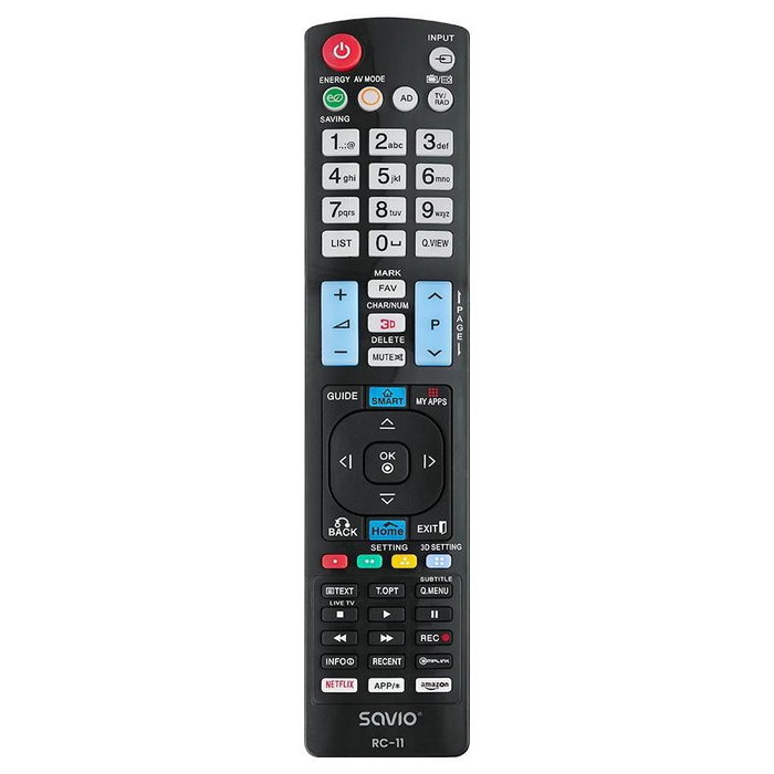 Mando a Distancia Universal Savio RC-11 Mando a Distancia Universal Savio RC-11