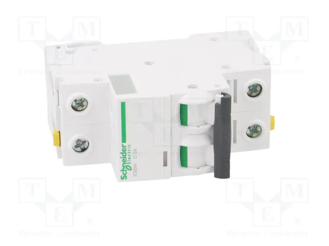 SCHNEIDER ELECTRIC iC60H Interruptor magnetotérmico 2 polos 3A Curva C SCHNEIDER ELECTRIC iC60H Interruptor magnetotérmico 2 polos 3A Curva C