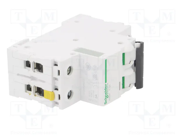 SCHNEIDER ELECTRIC iC60H Interruptor magnetotérmico 2 polos 3A Curva C SCHNEIDER ELECTRIC iC60H Interruptor magnetotérmico 2 polos 3A Curva C