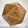 Q Workshop El Hobbit Spindown Jumbo Dado Solaris TCG D20