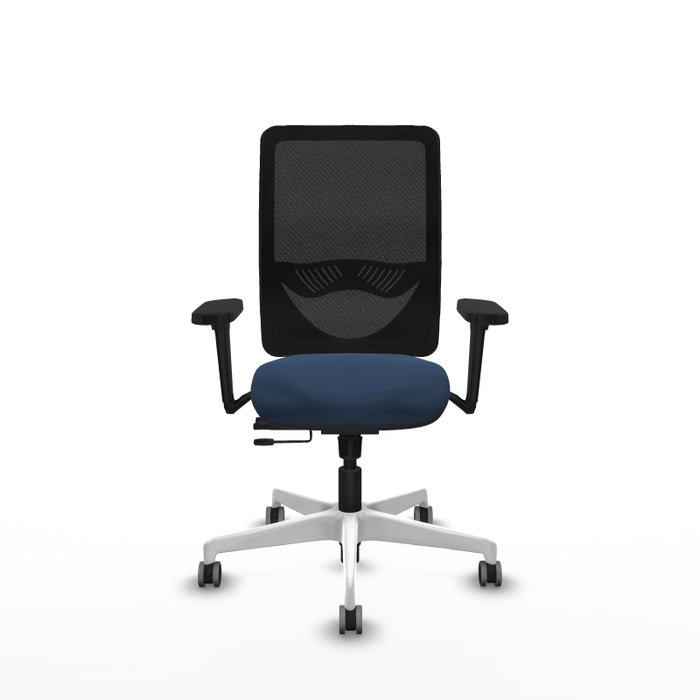 PIQUERAS Y CRESPO Silla de oficina Zulema con mecanismo Sincro/Traslack Azul marino y Negro PIQUERAS Y CRESPO Silla de oficina Zulema con mecanismo Sincro/Traslack Azul marino y Negro