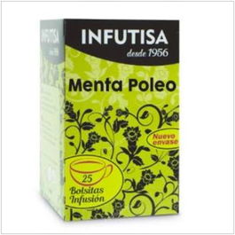 INFUTISA Menta Poleo Infusión 25 Bolsitas - Digestivo y Anti-halitosis ideal post-comida