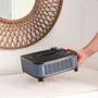 Cecotec 08255 Termoventilador Eléctrico 2000 W Negro y Gris