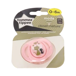 Tommee Tippee Chupete Moda Silicona Redondo 0-6 Meses 1 Unidad Niña