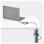 StarTech.com Paquete de 10 Candados K-Slot para Portátil con Llave y Combinación - Cables de Seguridad de Acero de 2 m Antirrobo, Negro