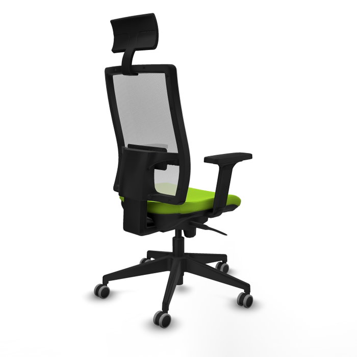PIQUERAS Y CRESPO Silla de oficina Horna Pistacho y Blanco PIQUERAS Y CRESPO Silla de oficina Horna Pistacho y Blanco