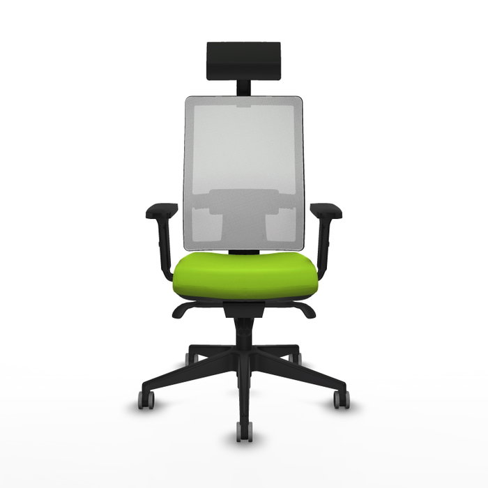 PIQUERAS Y CRESPO Silla de oficina Horna Pistacho y Blanco PIQUERAS Y CRESPO Silla de oficina Horna Pistacho y Blanco