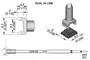 JBC TOOLS Punta de soldadura especial prolongada 6,5x6mm