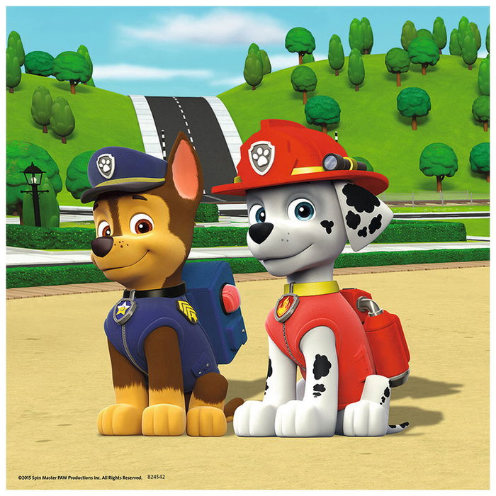RAVENSBURGER Puzzle Patrulla Canina Paw Patrol 3x49 Piezas para Niños 5+ Años