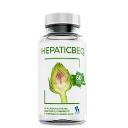 BEQUISA Hepaticbeq 60Cap. Complemento Alimenticio Alcachofa Cardo Mariano Cola Caballo para Hígado