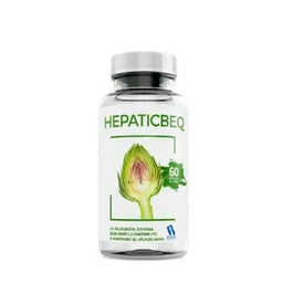 BEQUISA Hepaticbeq 60Cap. Complemento Alimenticio Alcachofa Cardo Mariano Cola Caballo para Hígado