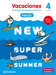 SANTILLANA NEW SUPER SUMMER 4º PRIMARIA BOOK AUDIO