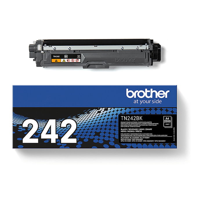 Brother TN-242BK Tóner Negro hasta 2.500 páginas ISO/IEC 19798