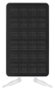 Omajin Solar OSC-01-EU Cámara de Vigilancia Exterior WiFi Blanca con Visión Nocturna, Micrófono y Altavoz, Compatible con Alexa y Google Home