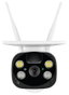Omajin Solar OSC-01-EU Cámara de Vigilancia Exterior WiFi Blanca con Visión Nocturna, Micrófono y Altavoz, Compatible con Alexa y Google Home