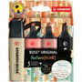 Stabilo Boss Original NatureColors Estuche de 4 Marcadores Surtidos