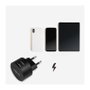 LogiLink PA0218 Adaptador de Enchufe USB 2 Puertos, Carga Rápida 10.5W 5V/2.1A, Negro, 100-240V, Interior