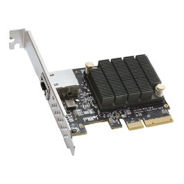 Sonnet Solo10G (Sonnet G10E-1X-E3) - Adaptador de Red Interno PCIe 3.0 x4 10 Gigabit Ethernet (10GbE) de Bajo Perfil - Para macOS y Linux