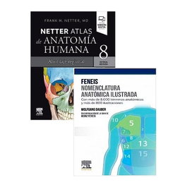 ELSEVIER EDITORIAL Pack Nomenclatura Anatómica Ilustrada 11ª Ed Atlas Anatomía