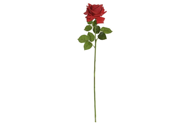 DKD Home Decor Flor Rojo 15 x 66 x 15 cm (12 Unidades) Tacto Real Seda PE