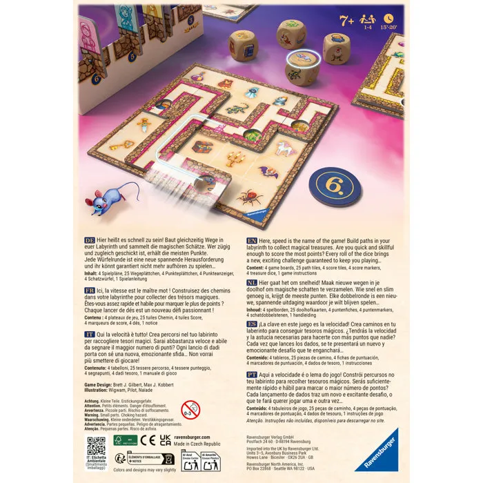 Ravensburger Laberinto ¡VAMOS! Juego de Mesa - Ref. 24699 - AAAXK83590 Ravensburger Laberinto ¡VAMOS! Juego de Mesa - Ref. 24699 - AAAXK83590