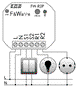 F&F FW-R2P Transmisor Inalámbrico F&Wave 868MHz