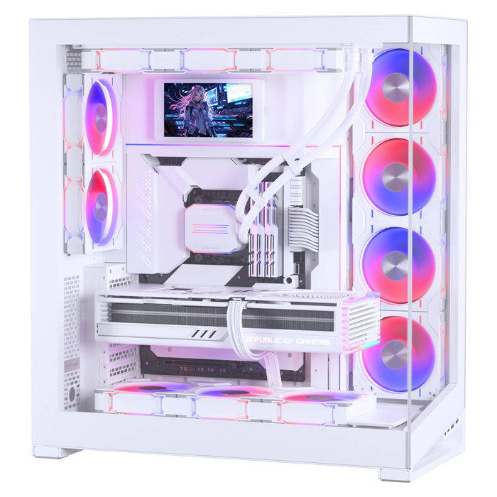 Phanteks Pantalla de alta resolución de 5,5 pulgadas para carcasa - blanco Phanteks Pantalla de alta resolución de 5,5 pulgadas para carcasa - blanco