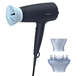 Philips Secador 3000 Series BHD360/2100W Azul con 3 Accesorios