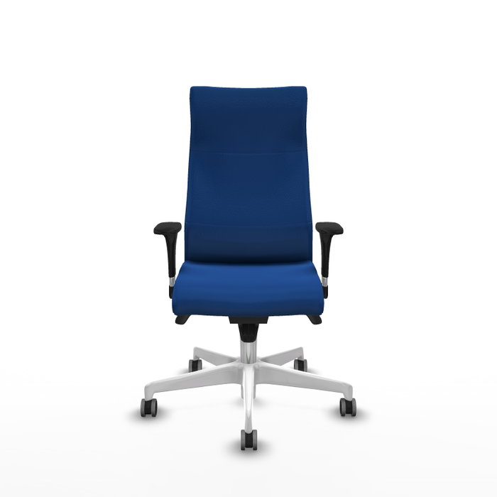 PIQUERAS Y CRESPO Sillón Albacete Azul con Mecanismo Sincro