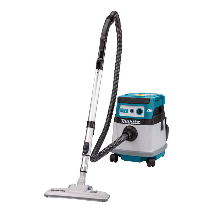 Makita DVC155LZX2 Aspiradora de líquidos y sólidos (azul/gris, sin baterías ni cargador)