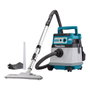Makita DVC155LZX2 Aspiradora de líquidos y sólidos (azul/gris, sin baterías ni cargador)