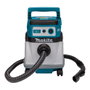 Makita DVC155LZX2 Aspiradora de líquidos y sólidos (azul/gris, sin baterías ni cargador)