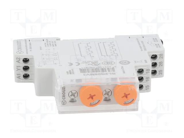 CROUZET Relé de tiempo Syr-line DPDT 250VAC/8A