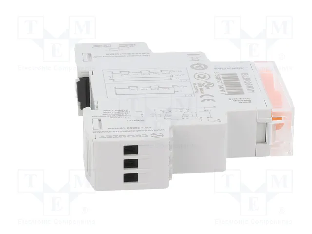 CROUZET Relé de tiempo Syr-line DPDT 250VAC/8A
