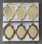 DKD Home Decor Set de 3 Espejos Decorativos 20x2x30 cm Surtidos