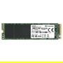 Transcend 256GB M.2 2280 PCIe Gen3x4 3D TLC DRAM-less SSD NVMe 1.3 Velocidad Lectura 1600MB/s