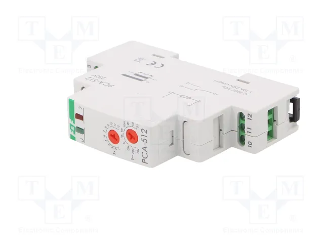 F&F PCA-512 Relé de tiempo 230VAC SPDT 10A F&F PCA-512 Relé de tiempo 230VAC SPDT 10A