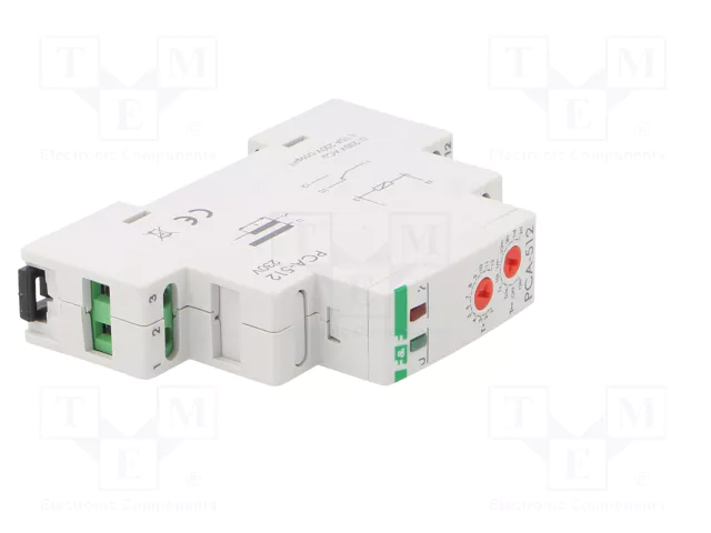 F&F PCA-512 Relé de tiempo 230VAC SPDT 10A F&F PCA-512 Relé de tiempo 230VAC SPDT 10A